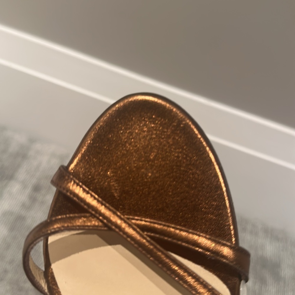 Brand new Jimmy Choo bronze Strappy Sandals - Picture 5 of 5